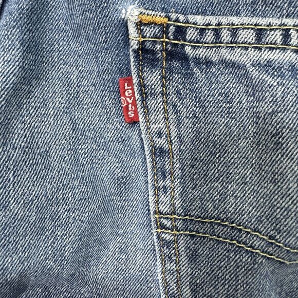 Levi’s 569 Jean Shorts Men 36 Relaxed Fit Denim Carpenter Skater Y2K - Picture 3 of 9